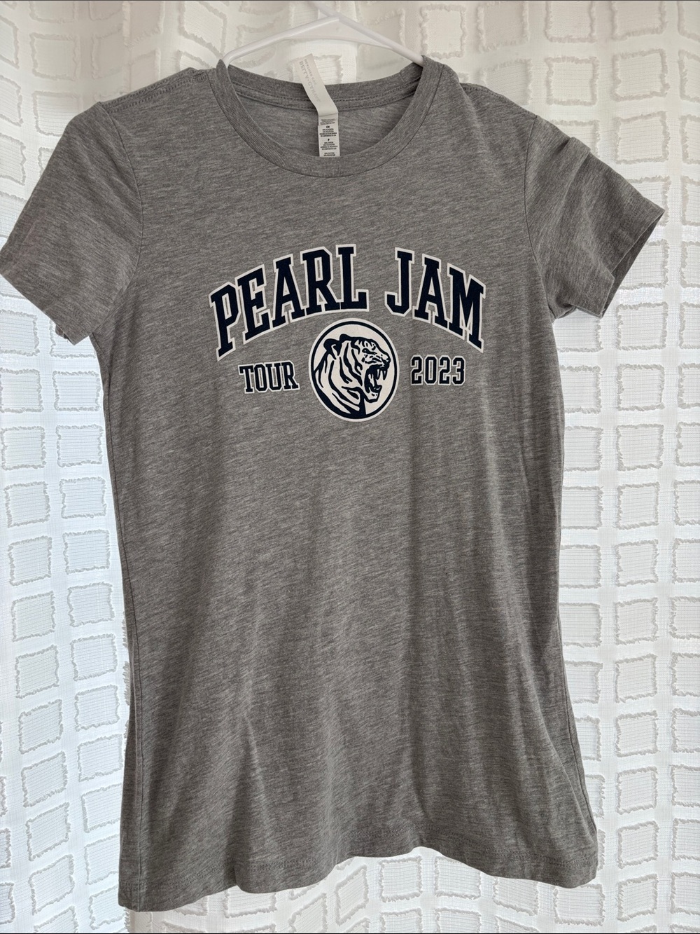 Pearl Jam Tour - Gray 2023 Tee, Small